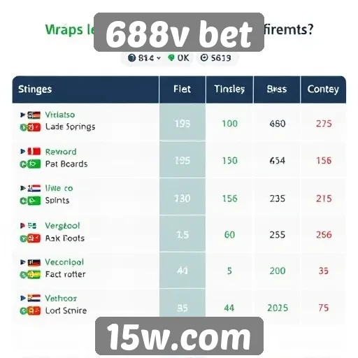 Comparativo entre 688v bet e concorrentes do setor